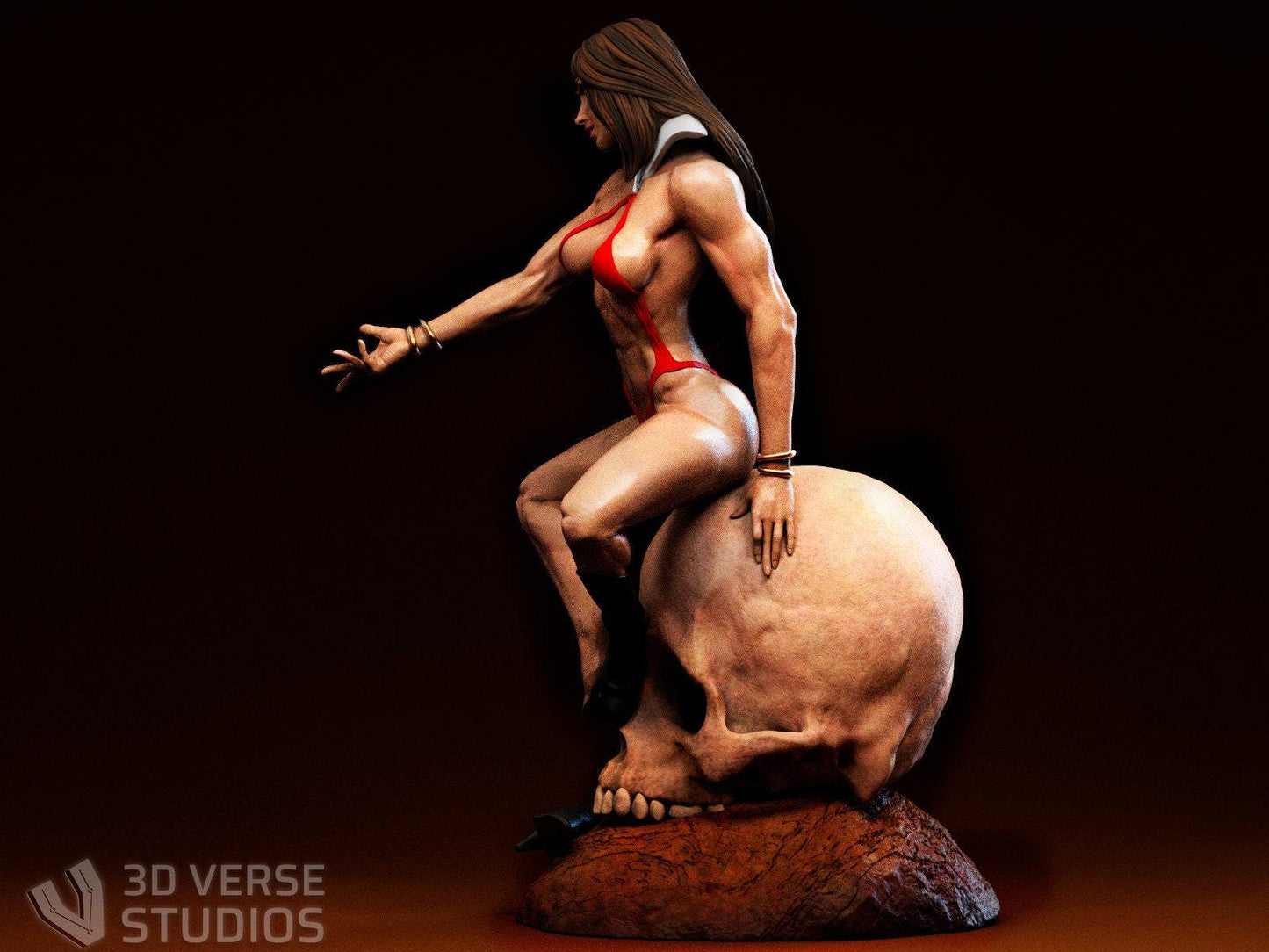 Queen of the Vampires: Vampirella 3D Printed Collectible Statue – Iconic Figure for Fans
