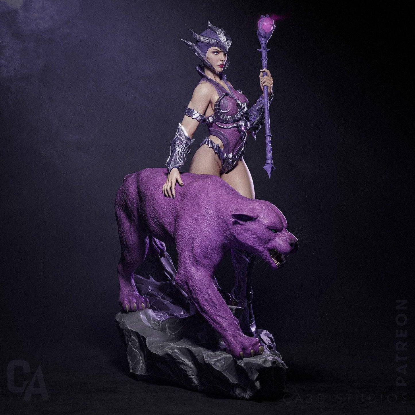 Masters of the Universe: Lyn 3D Printed Resin Statue – Collectible Figure Fanart (NSFW)