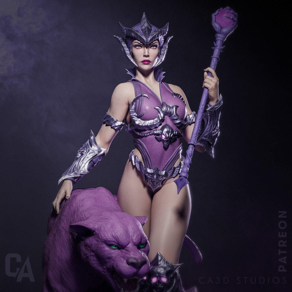 Lyn of Eternia NSFW 3D Printed Statue – Mature Dark Fantasy Resin Collectible, Made to Order for Adult Collectors & Fans
