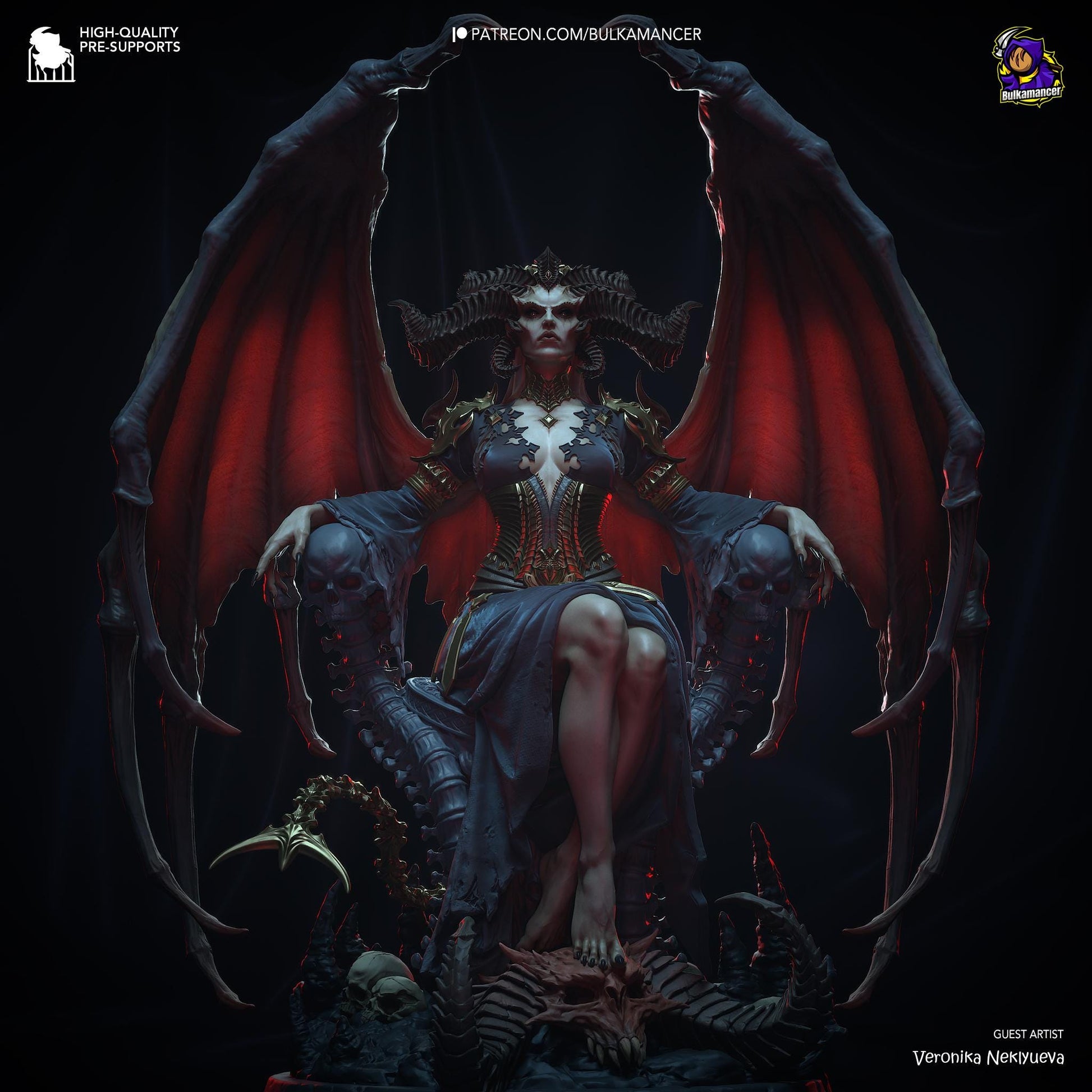 a woman sitting on top of a giant dragon