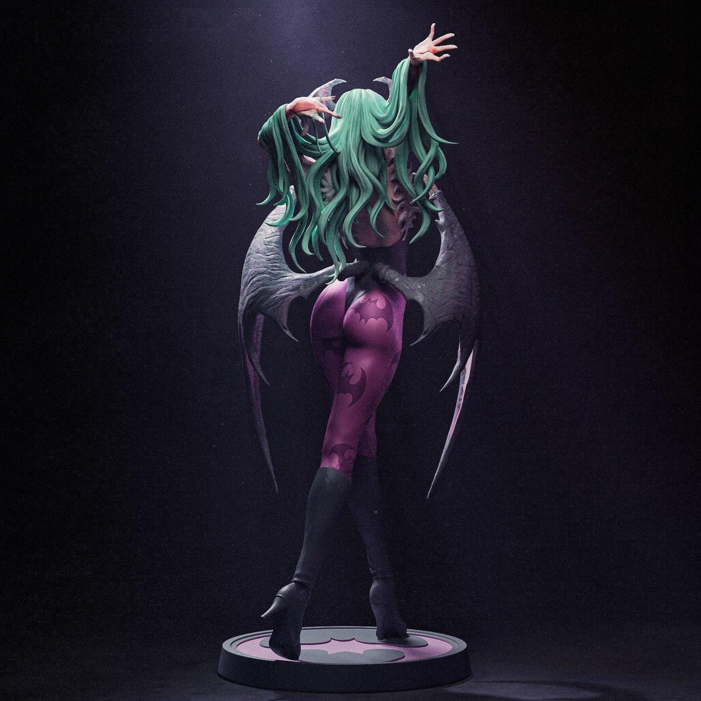 Morrigan Aensland (Darkstalkers) Collectible Resin Statue – Painted or Unpainted Model Kit