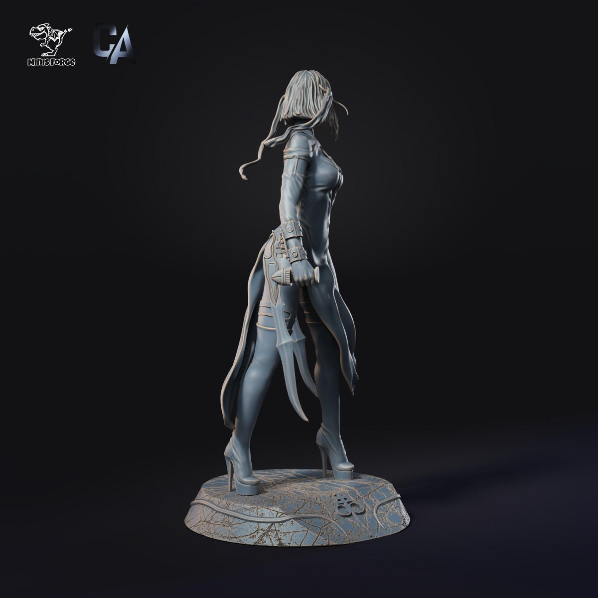 BloodRayne NSFW 3D Printed Statue – Mature Horror Resin Collectible, Made to Order for Adult Collectors and Hobbyists