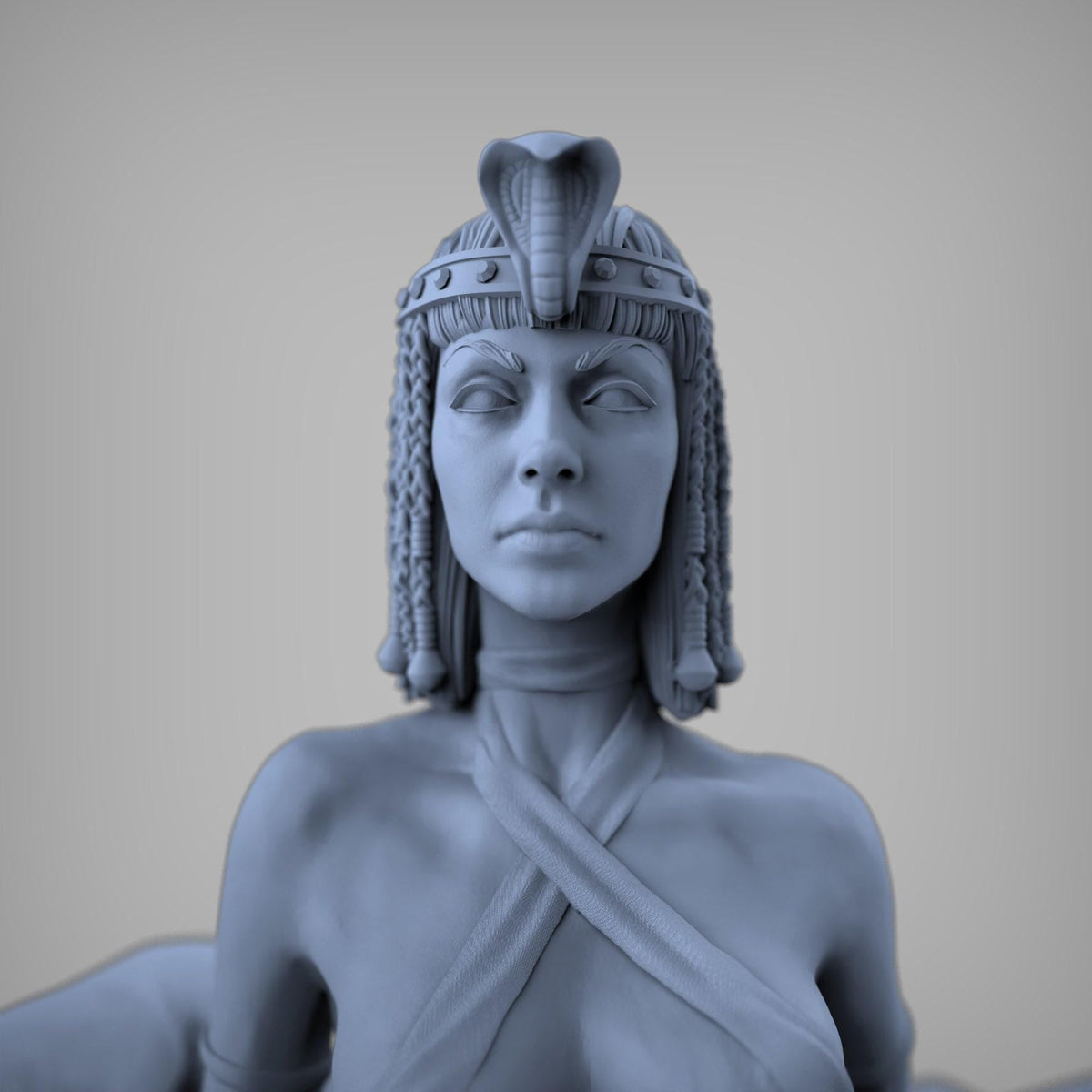 Cleopatra NSFW 3D Printed Statue – Mature Historical Pin-Up Resin Collectible, Made to Order for Adult Collectors & Fans