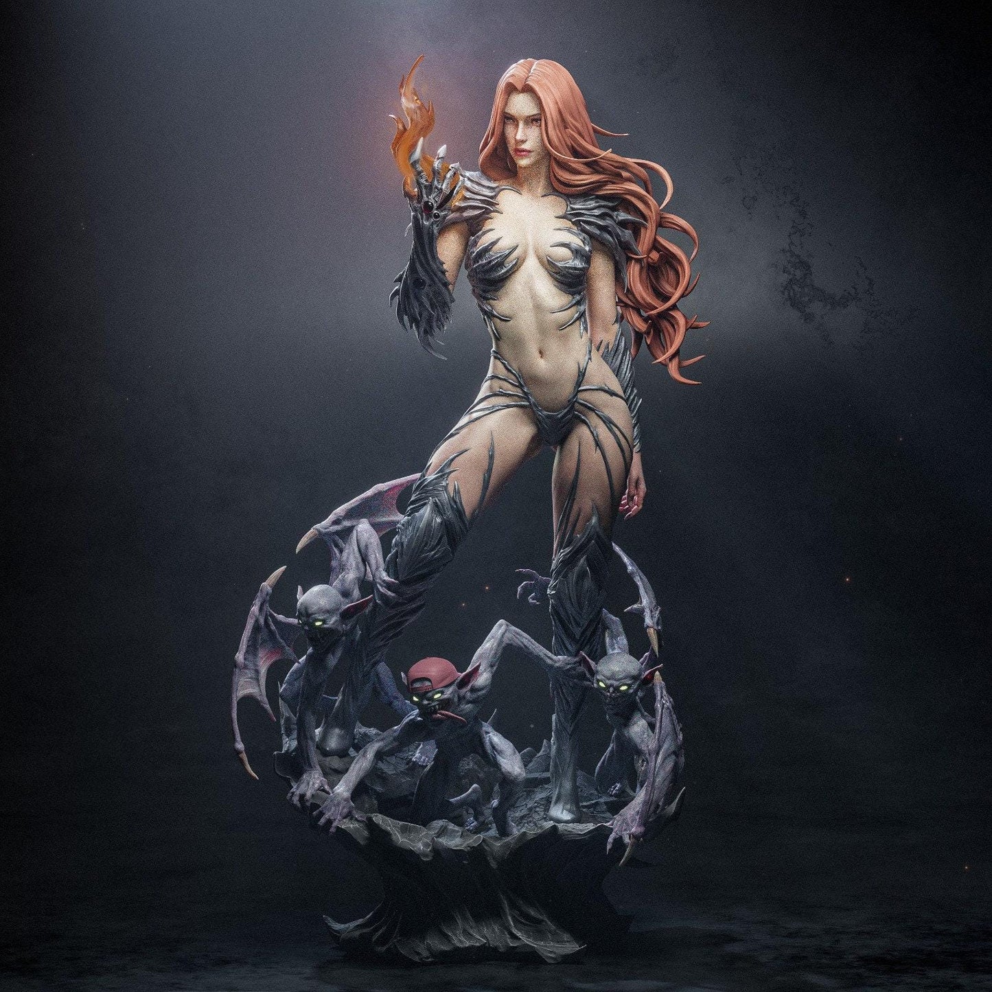 Sara Pezzini 3D Printed Miniature Statue: Witchblade Collectible