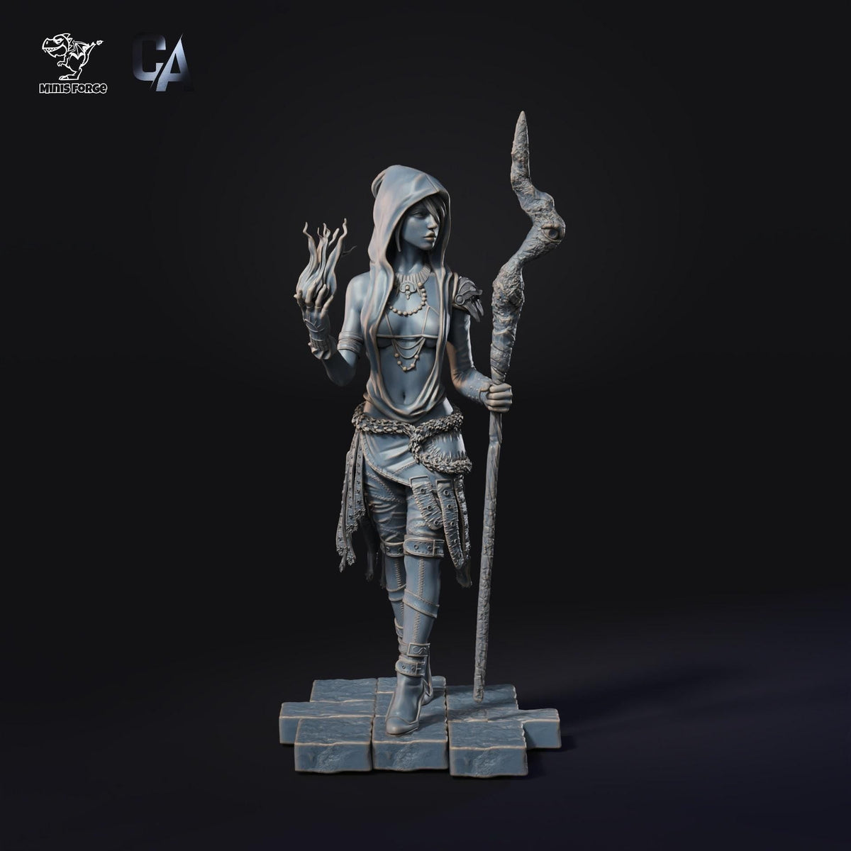 Morrigan Dragon Age NSFW 3D Printed Statue – Mature Fantasy Witch Resin Collectible, Made to Order for Adult Collectors