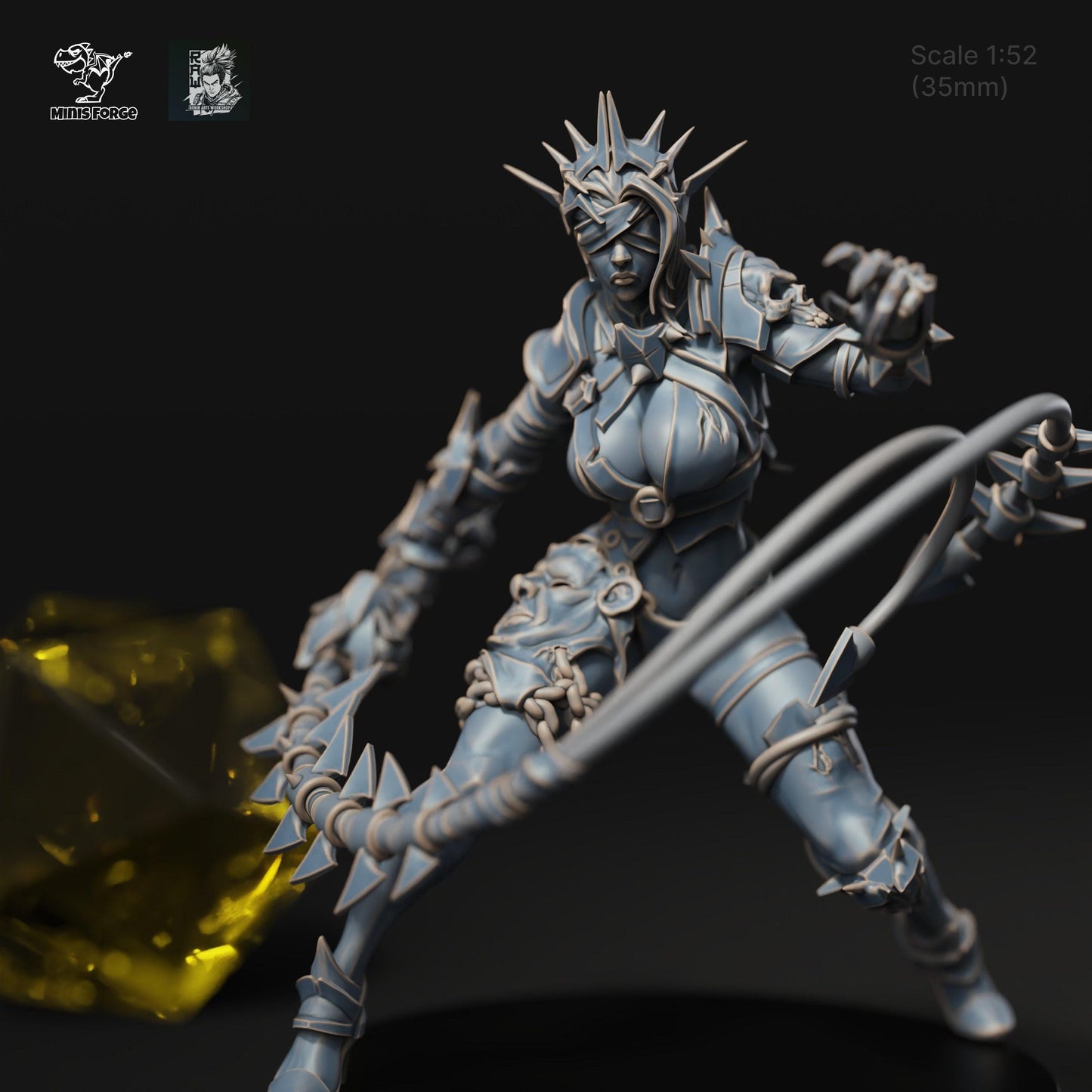 Stone Crow Bandits Warband: Command the Shadows with 3D-Printed Miniatures in 35mm Scale for DnD, Pathfinder, and Collectible Miniatures