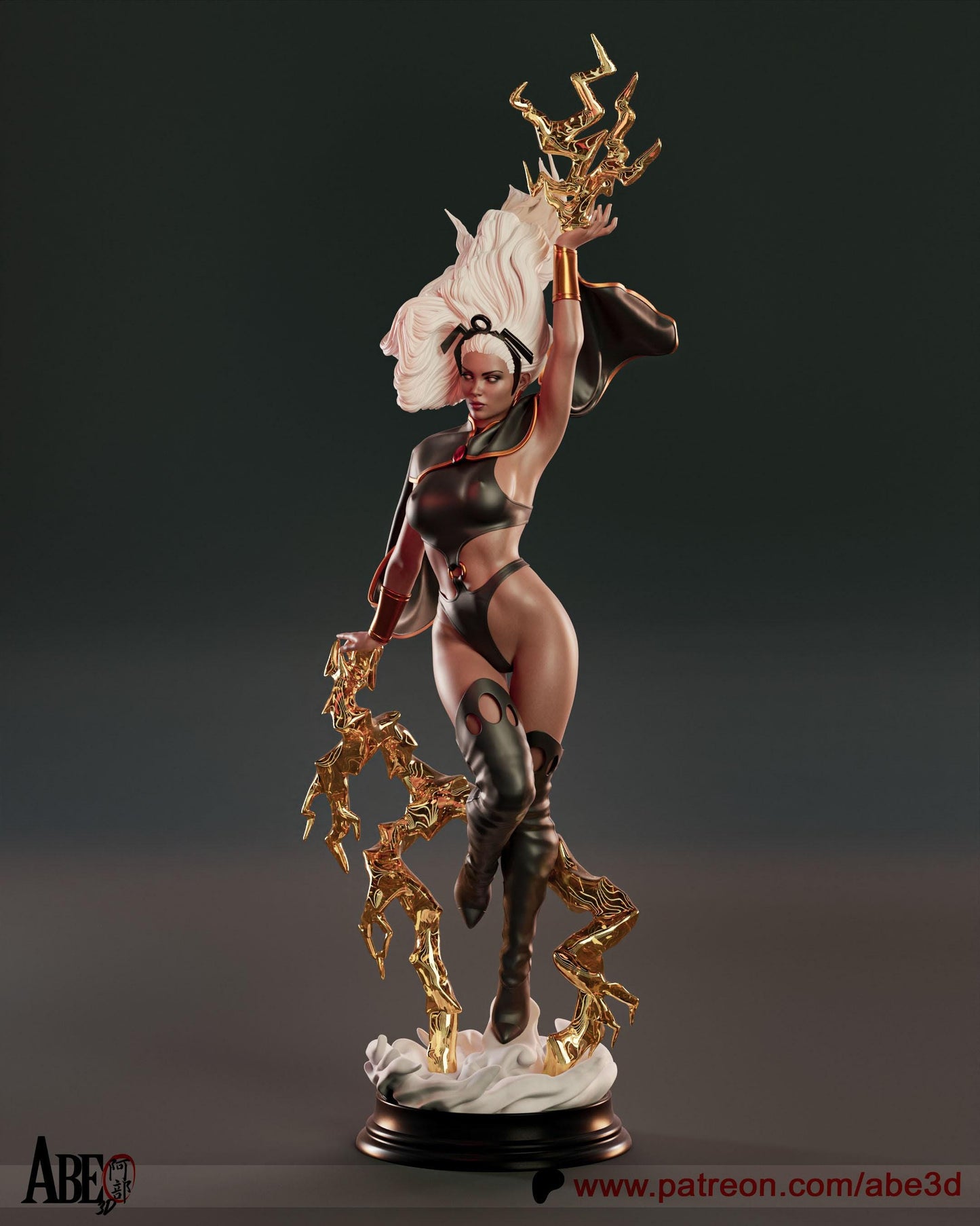 Storm 3D Printed Statue: Iconic X-Men Collectible for Marvel Fans