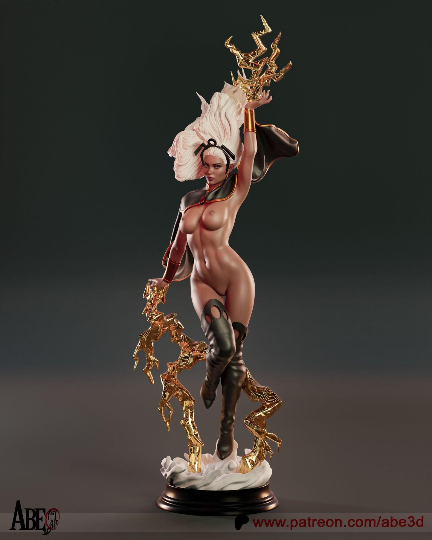 Storm 3D Printed Statue: Iconic X-Men Collectible for Marvel Fans