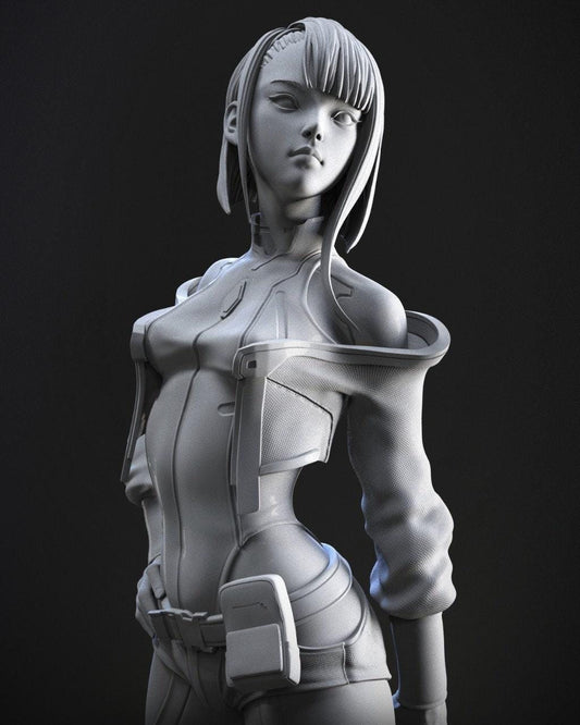 Lucy NSFW 3D Printed Statue – Mature Cyberpunk Edgerunners Resin Collectible, Made to Order for Adult Collectors & Fans