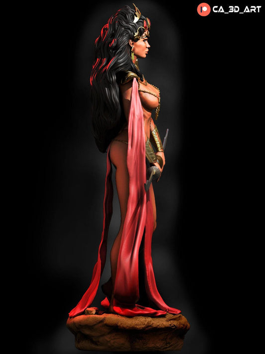 Dejah Thoris 3D Print Collectible Statue: Iconic Princess of Mars Figure