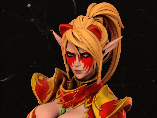 Dark Elf Assassin Collectible Resin Statue – Painted & Unpainted Miniature Model Kits for Tabletop & RPG Fans