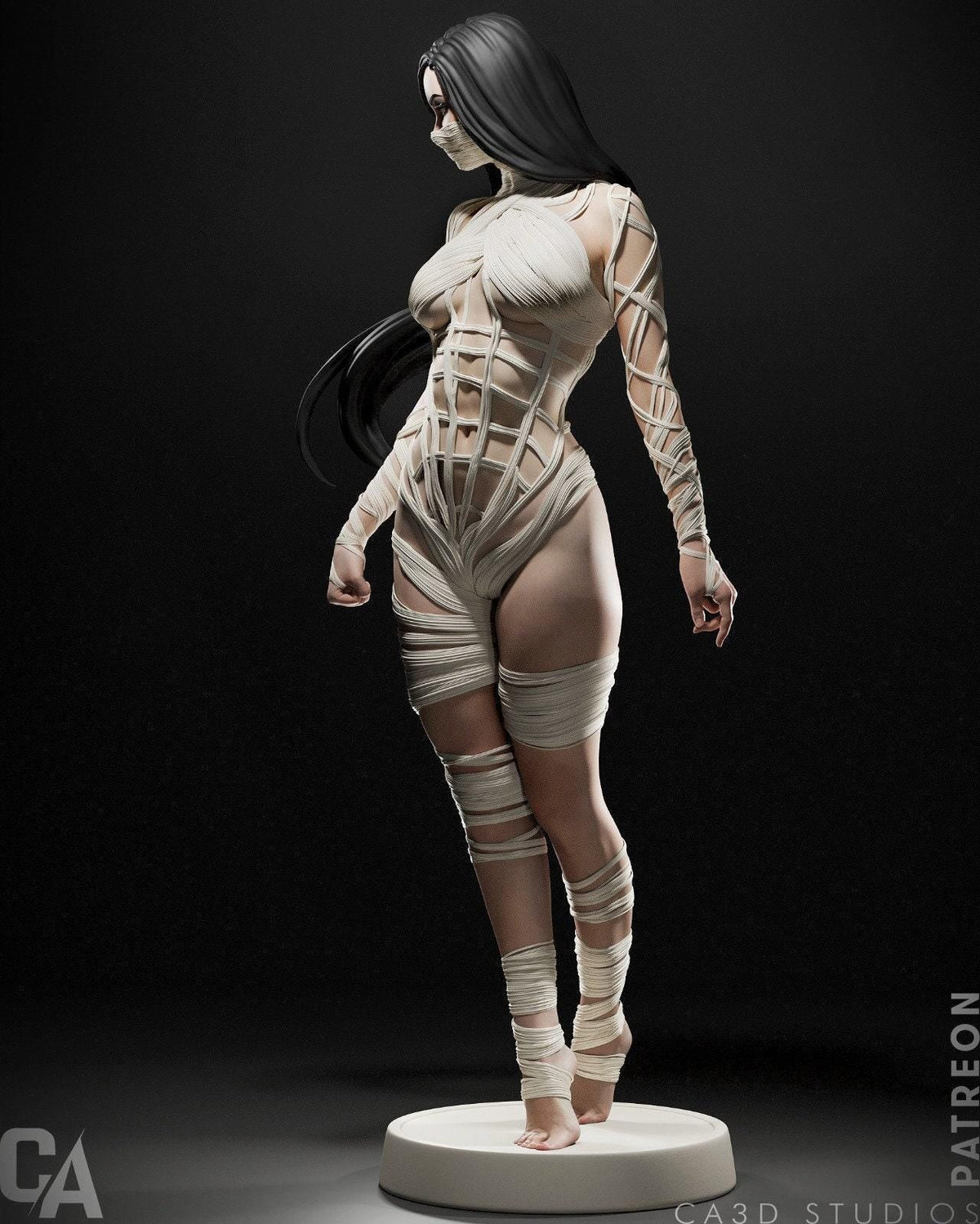 Silk Marvel NSFW 3D Printed Statue – Mature Spider-Verse Heroine Resin Collectible, Made to Order for Adult Collectors