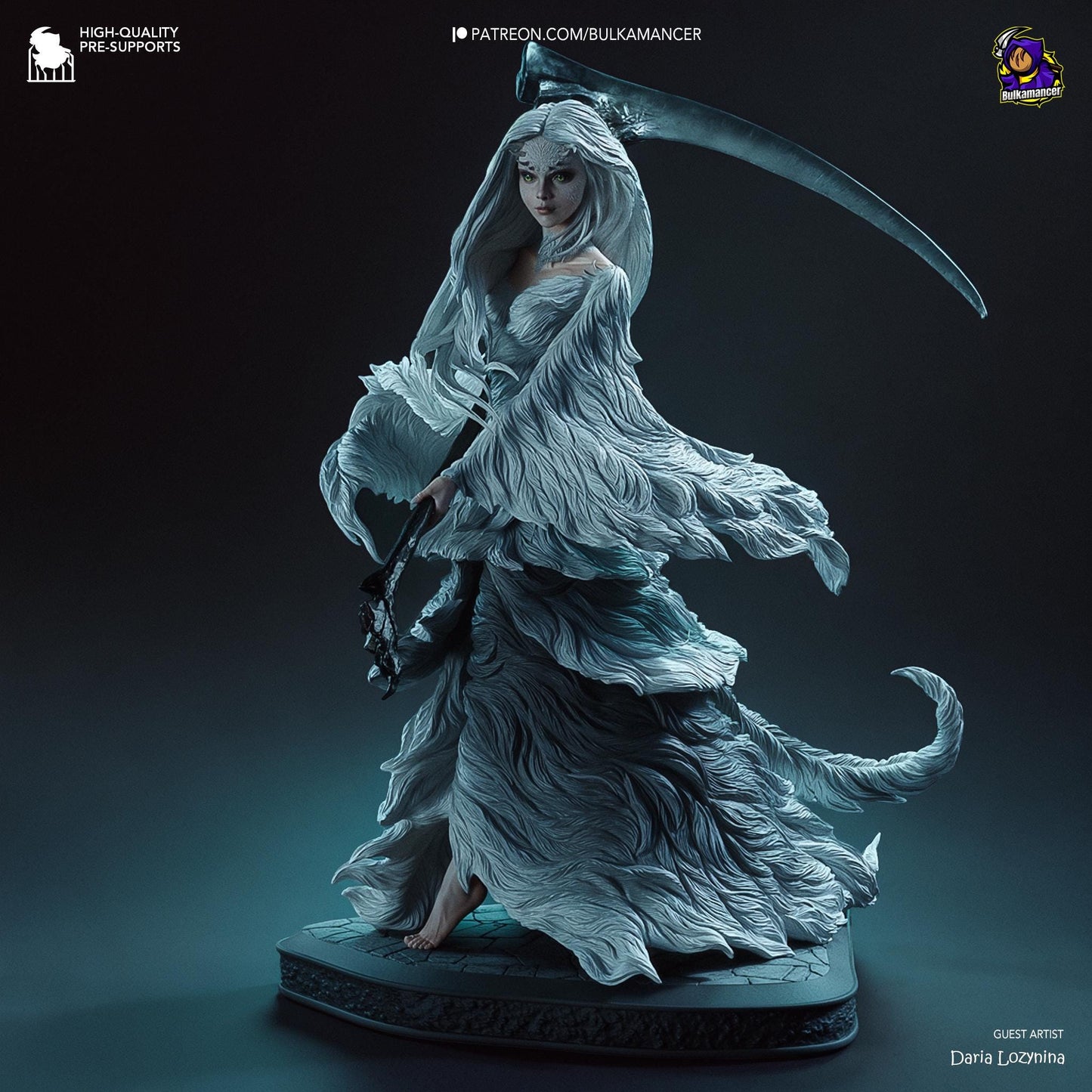 a statue of a woman with a sword in her hand