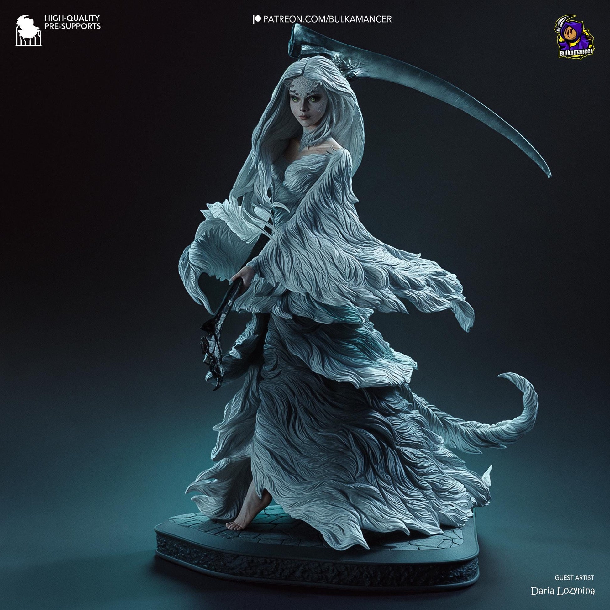 a statue of a woman with a sword in her hand