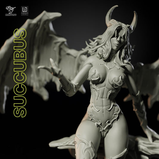 Succubus: Alluring Collectible Miniature Statue - NSFW Fantasy Figure