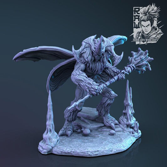 Dajak Hive Warrior Collectible Miniature | Detailed 3D Printed Sci-Fi Alien Figure