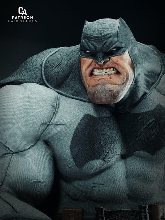 Batman Frank Miller 3D Printed Resin Statue: Iconic Dark Knight Returns Collectible – Premium DC Figure