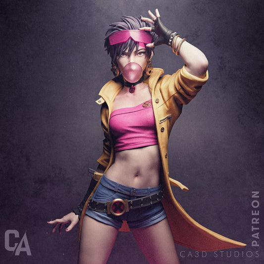 Jubilee X-Men Resin Statue | Painted or Unpainted NSFW Collectible