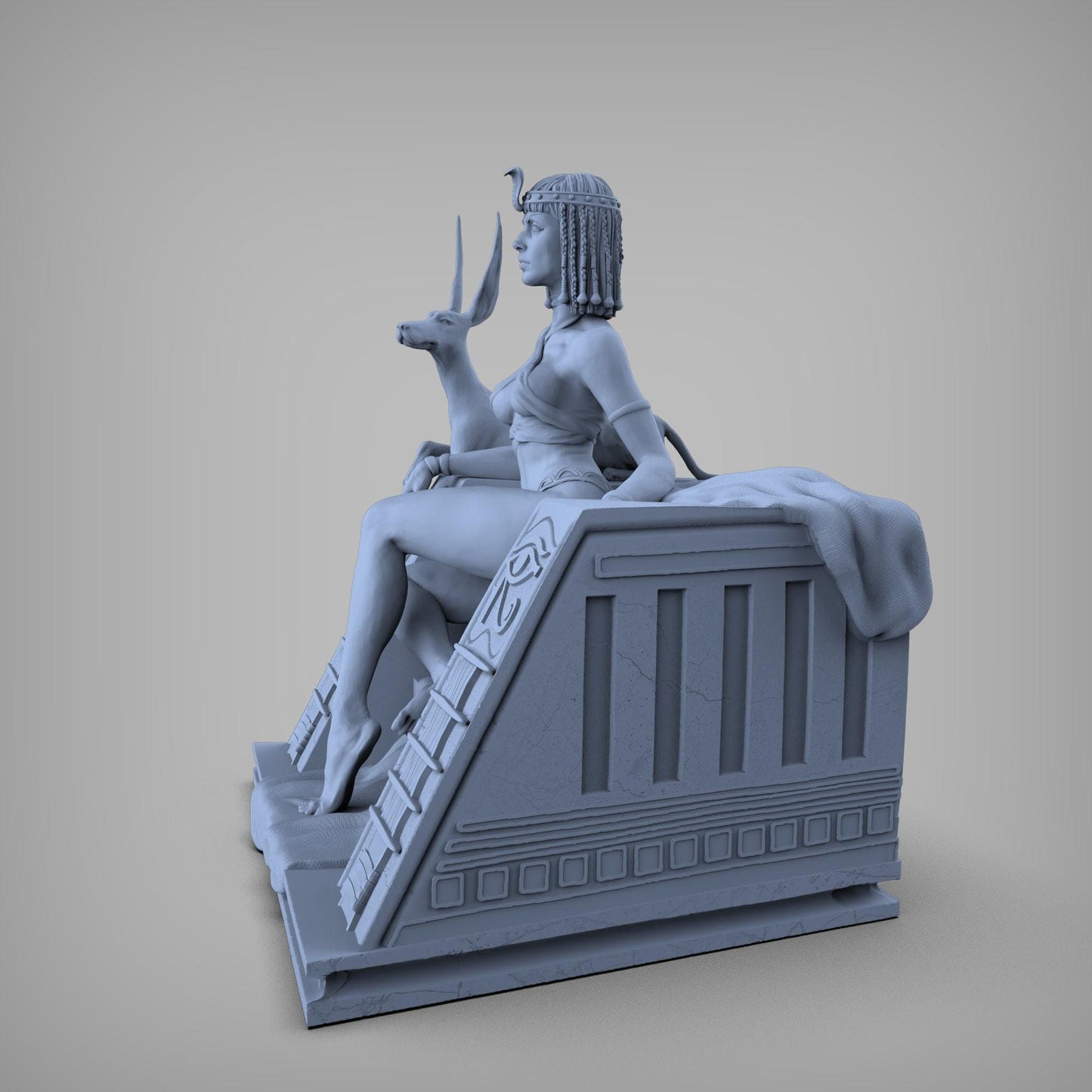 Elegance & Allure: Pin Up Queen Cleopatra – Exquisite Collectible Statue for Mature Collectors (NSFW)