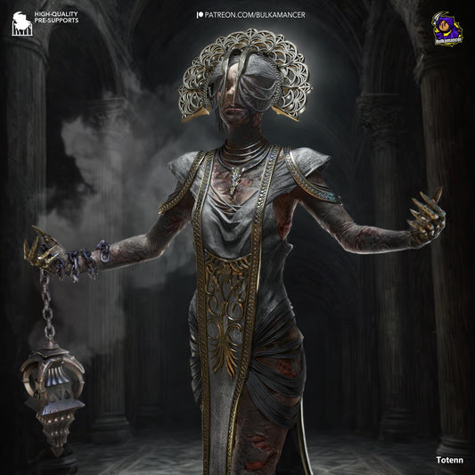a digital painting of a woman holding a lantern