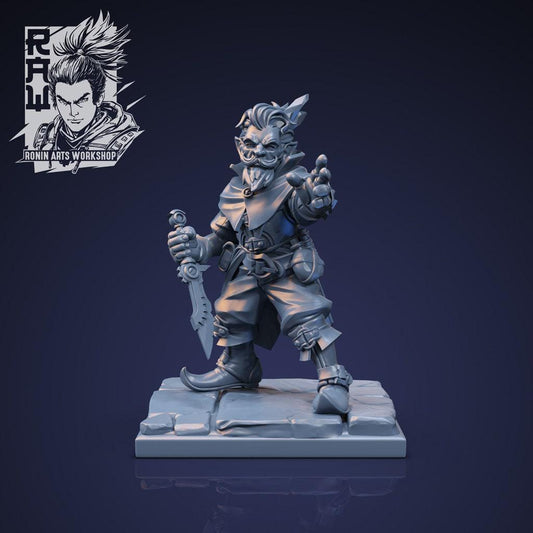 Brubax Gnome Sorcerer: Unleash Magical Whimsy in Your Tabletop Adventures with this 3D-Printed Miniature 35mm scale