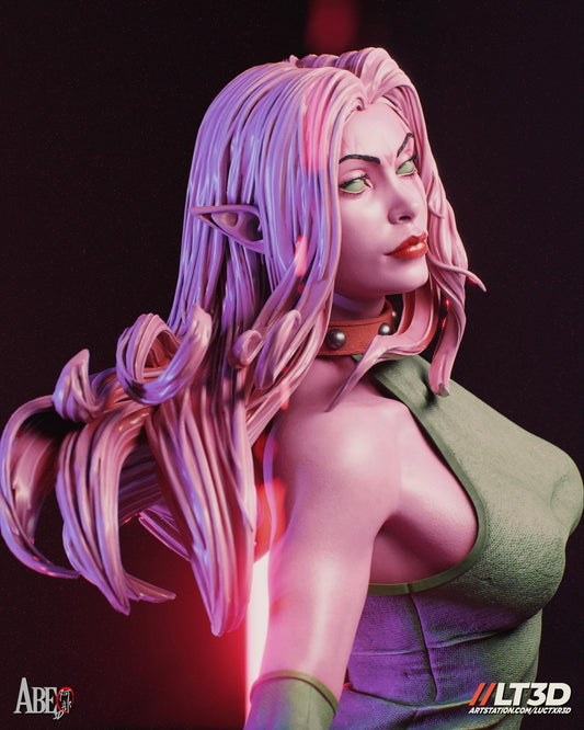 Blink NSFW 3D Printed Statue – Mature Mutant Teleporter Resin Collectible, Made to Order for Adult Collectors & Fans