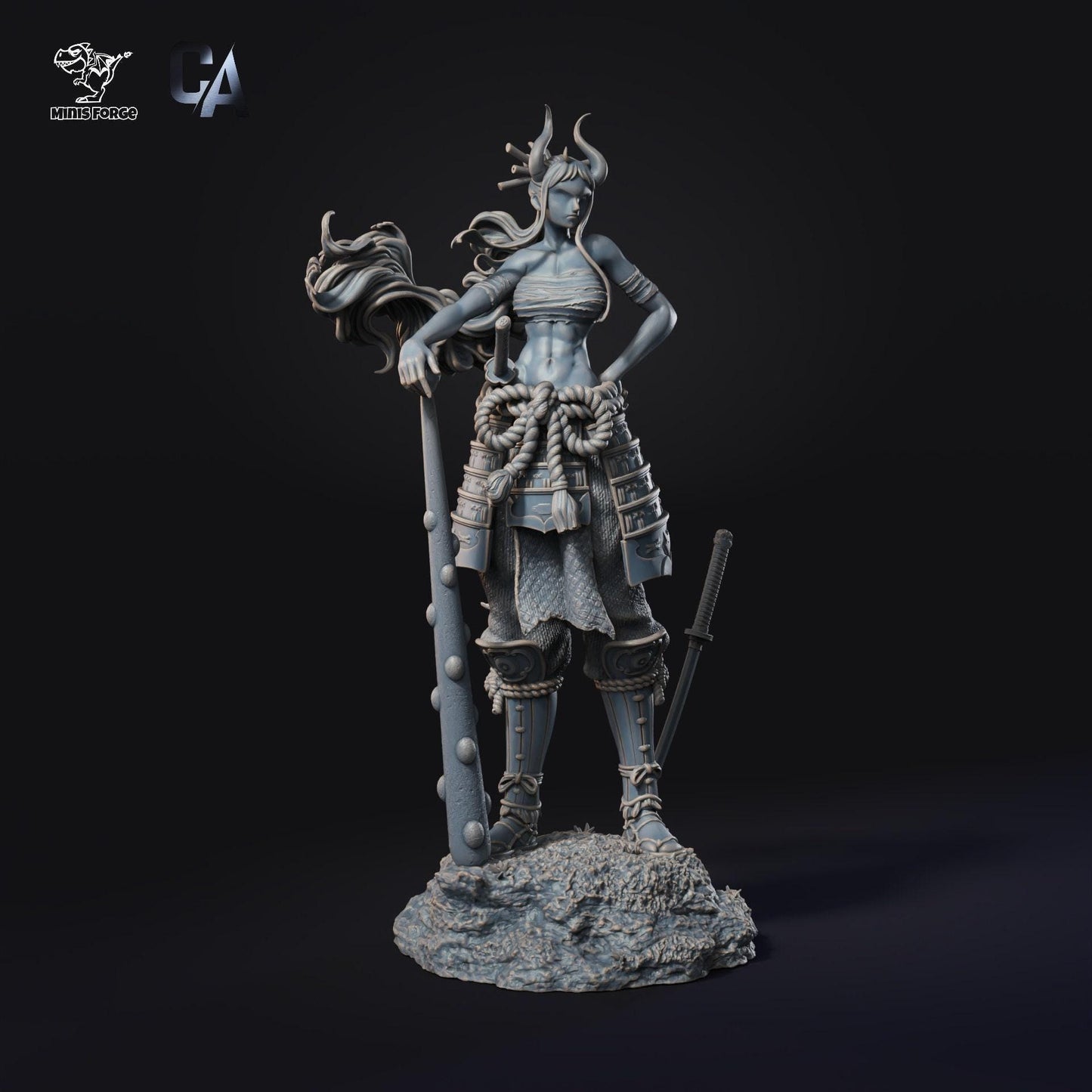 Wano Kuni's Heir: Yamato Fanart: 3D-Printed Collectible Figure – One Piece (NSFW)