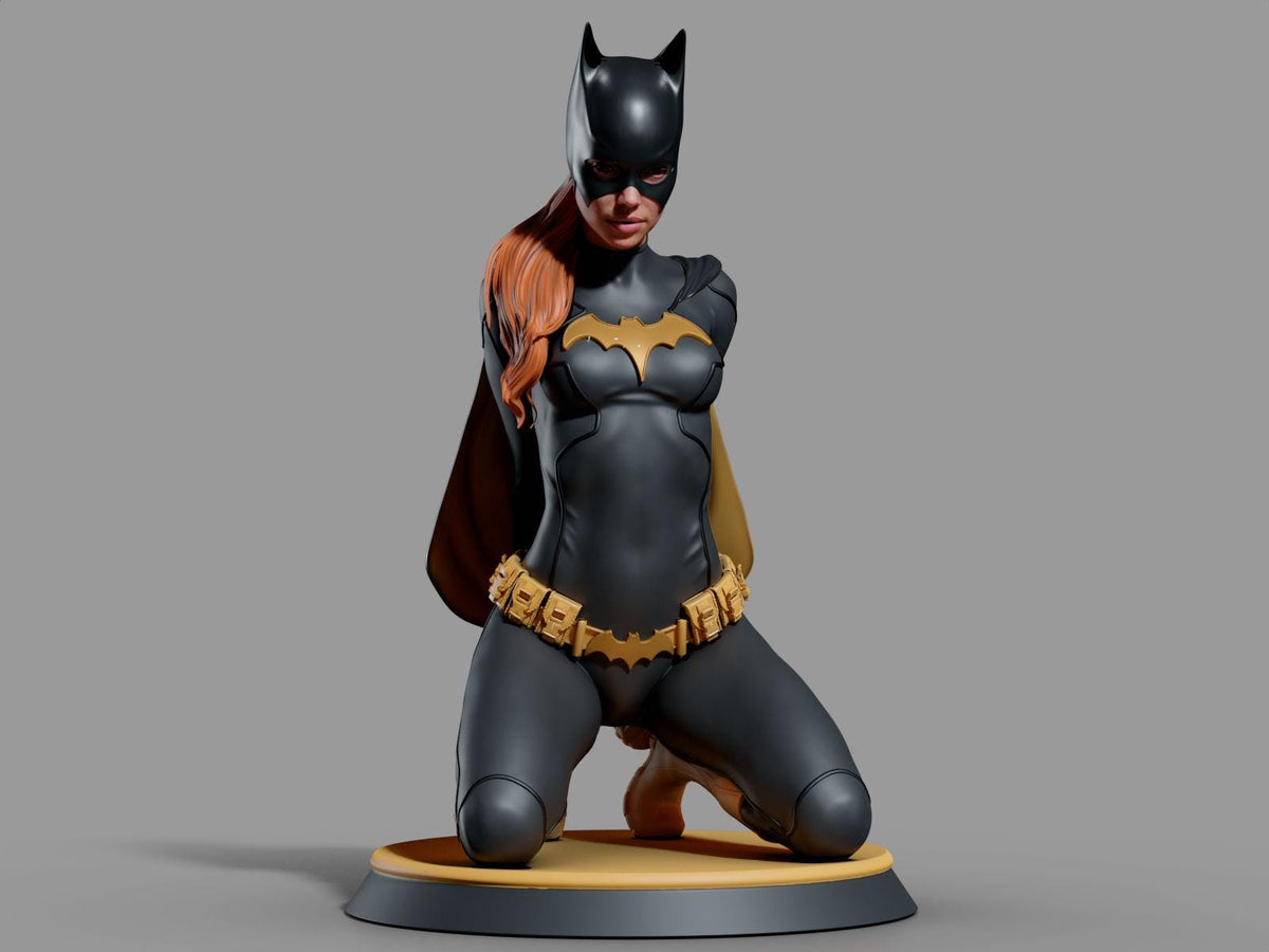 Batwoman DC Comics NSFW 3D Printed Statue – Mature Gotham Resin Collectible, Made to Order for Adult Collectors & Fans