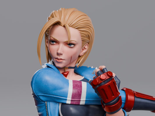 Cammy Resin Statue – Hand-Painted Street Fighter Collectible