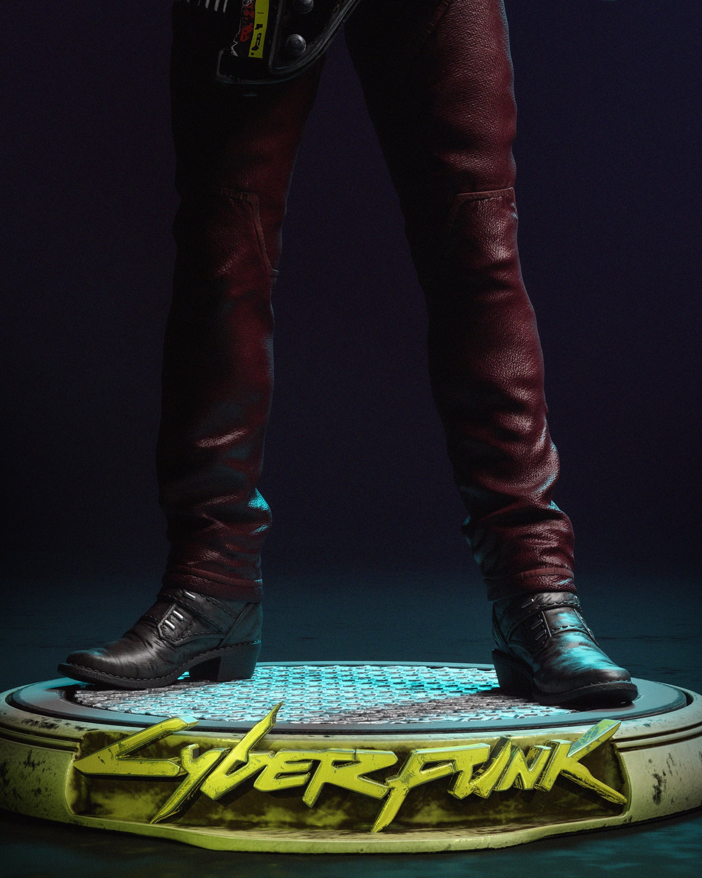Johnny Silverhand Collectible 3D Resin Statue: Authentic Cyberpunk 2077 Figure for Ultimate Fans & Collectors