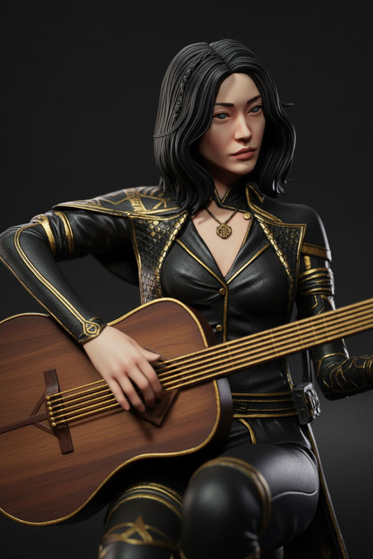 Lune 'Clair Obscur: Expedition 33' Collectible Figure | 3D Printed Statue, Painted or Unpainted