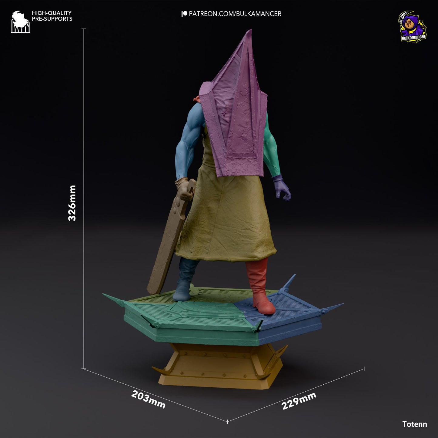 a statue of a person with a umbrella on a pedestal