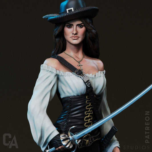 Angelica Teach Fanart: 3D-Printed Collectible Figure - Detailed, High-Quality, Perfect for Collectors and Enthusiasts, SFW, NSFW