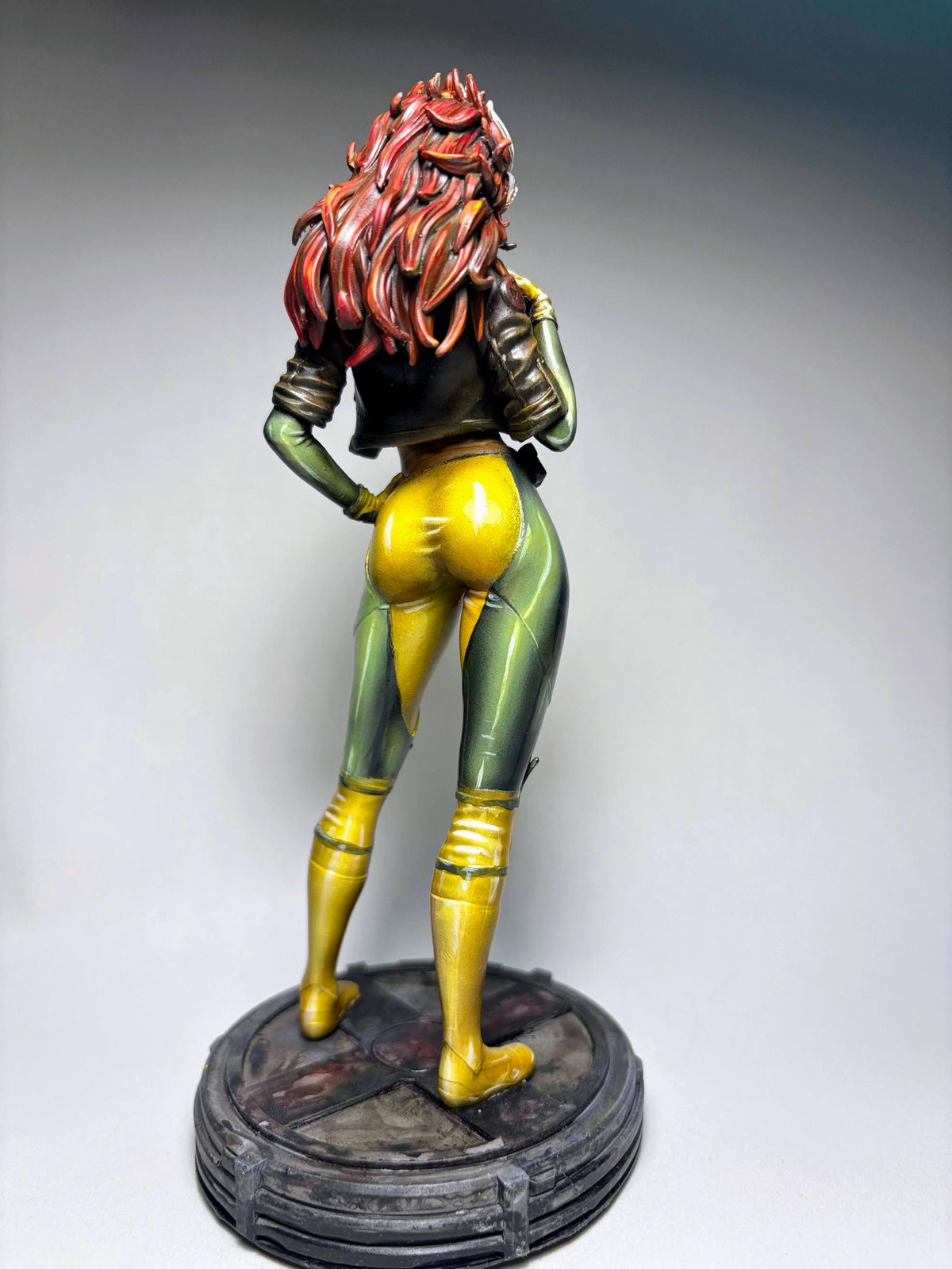 Rogue NSFW 3D Printed Statue – Mature X-Men Mutant Heroine Resin Collectible, Made to Order for Adult Collectors & Fans