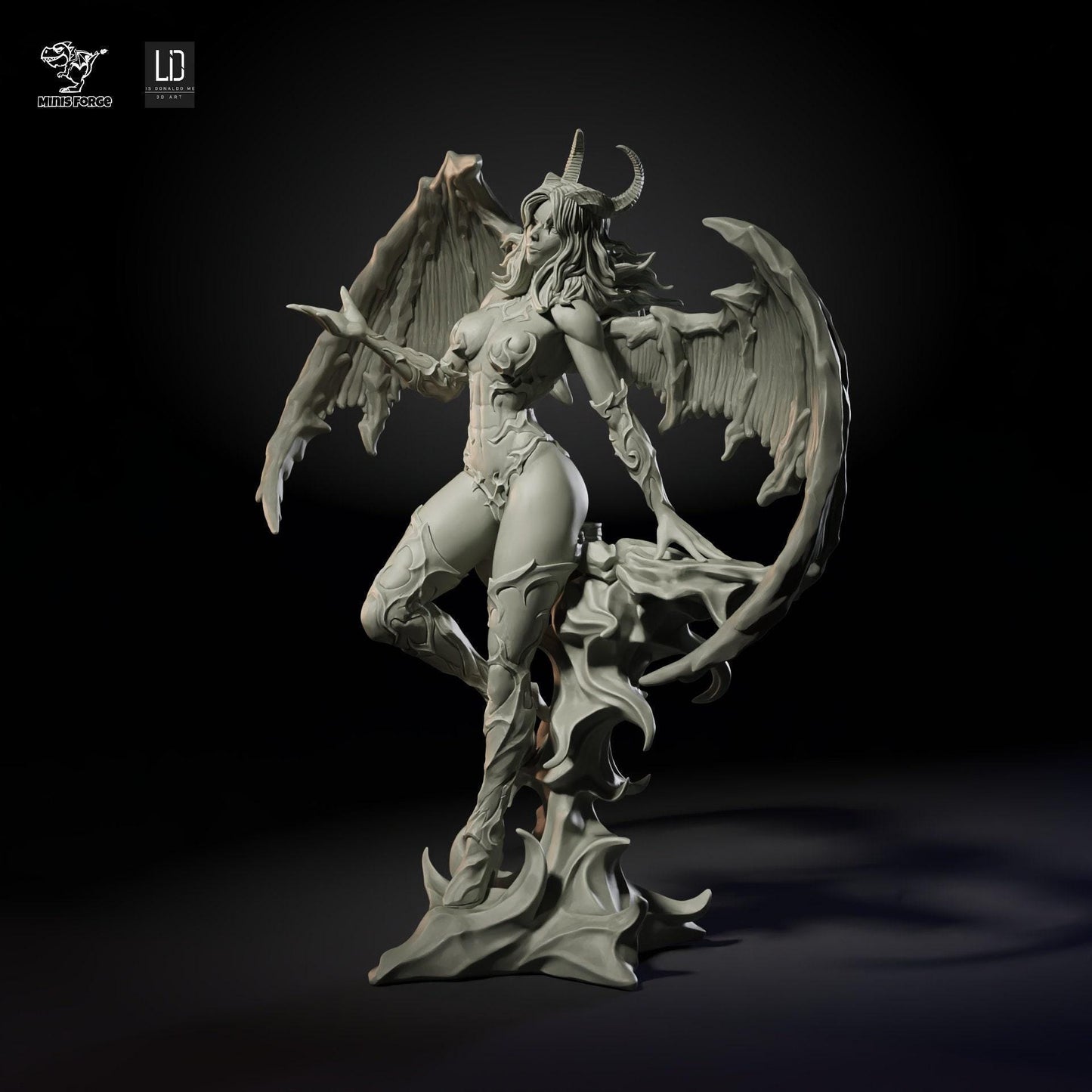 Succubus: Alluring Collectible Miniature Statue - NSFW Fantasy Figure