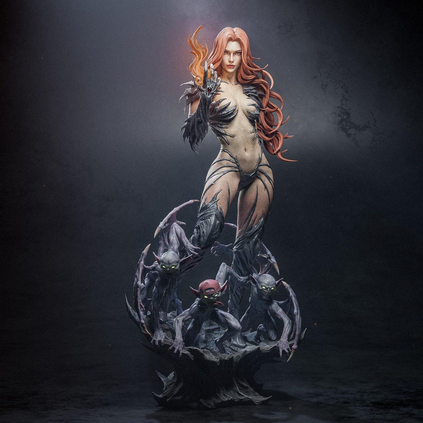 Sara Pezzini 3D Printed Miniature Statue: Witchblade Collectible