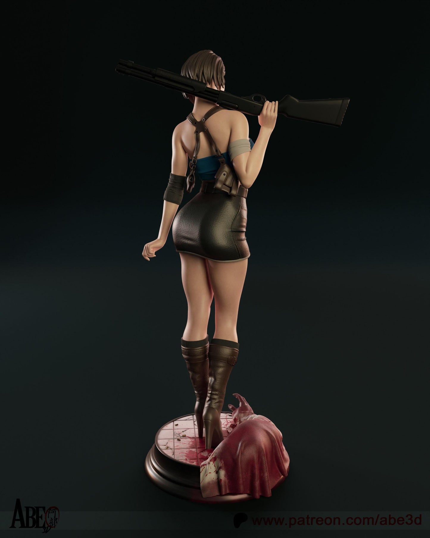 Jill Valentine Collectible Resin Statue – Hand-Painted, Unpainted & NSFW Model Kits for Resident Evil Fans