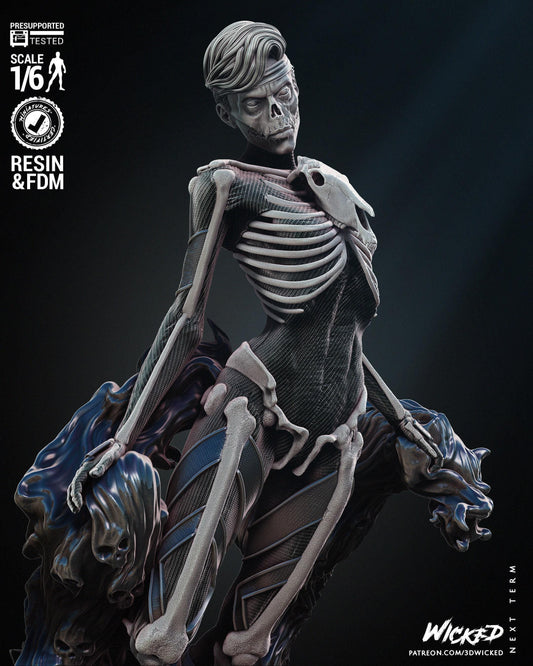 Famine Marvel 3D Print Collectible Figure - High-Quality Hand Painted or Unpainted Miniature