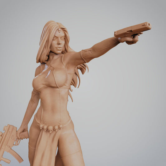 Mystique (X-Men) Collectible Resin Statue – Painted or Unpainted Model Kit for Marvel Fans