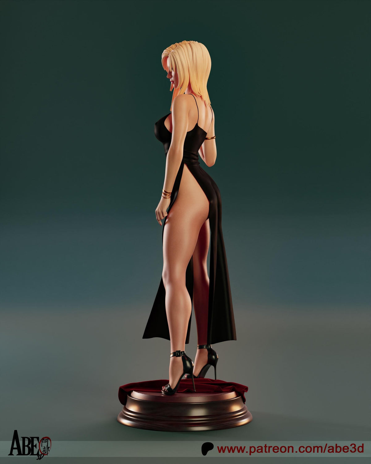 Aya Brea NSFW 3D Printed Statue – Mature Parasite Eve Investigator Resin Collectible, Made to Order for Adult Collectors