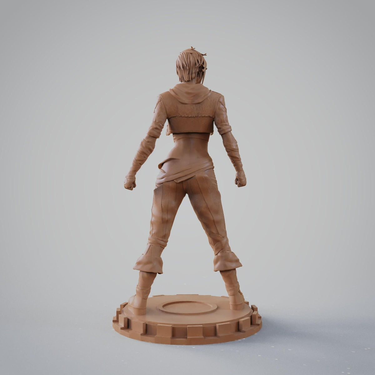 Arcane Vi NSFW 3D Printed Statue – Mature Zaunite Brawler Resin Collectible, Made to Order for Adult Collectors & Fans