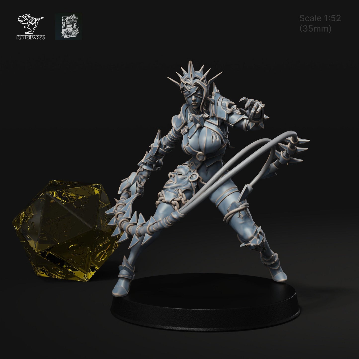 Stone Crow Bandits Warband: Command the Shadows with 3D-Printed Miniatures in 35mm Scale for DnD, Pathfinder, and Collectible Miniatures