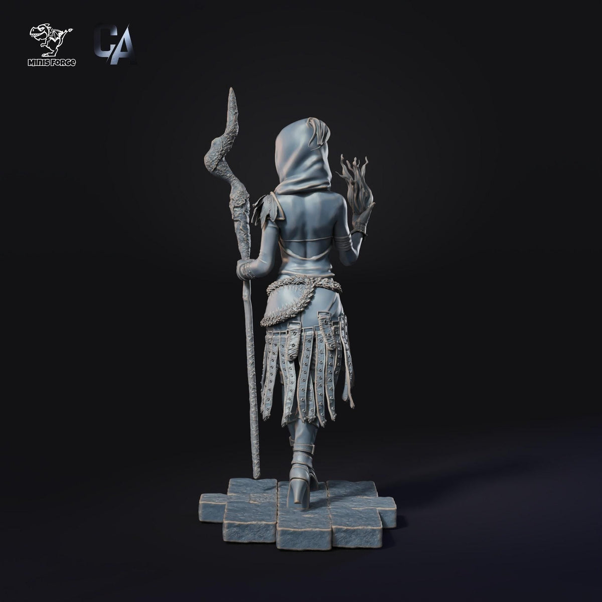 Morrigan Dragon Age NSFW 3D Printed Statue – Mature Fantasy Witch Resin Collectible, Made to Order for Adult Collectors