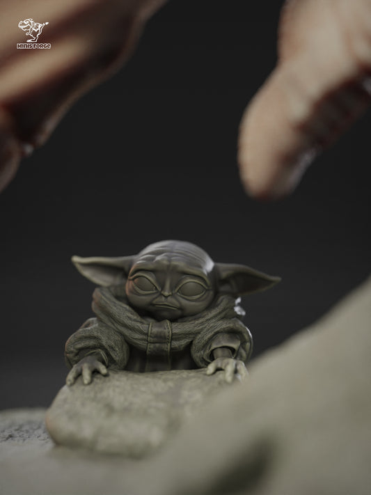 Ahsoka Tano 3D Printed Statue - Hand-Painted Star Wars Collectible Figure or Unpainted DIY Miniature Kit
