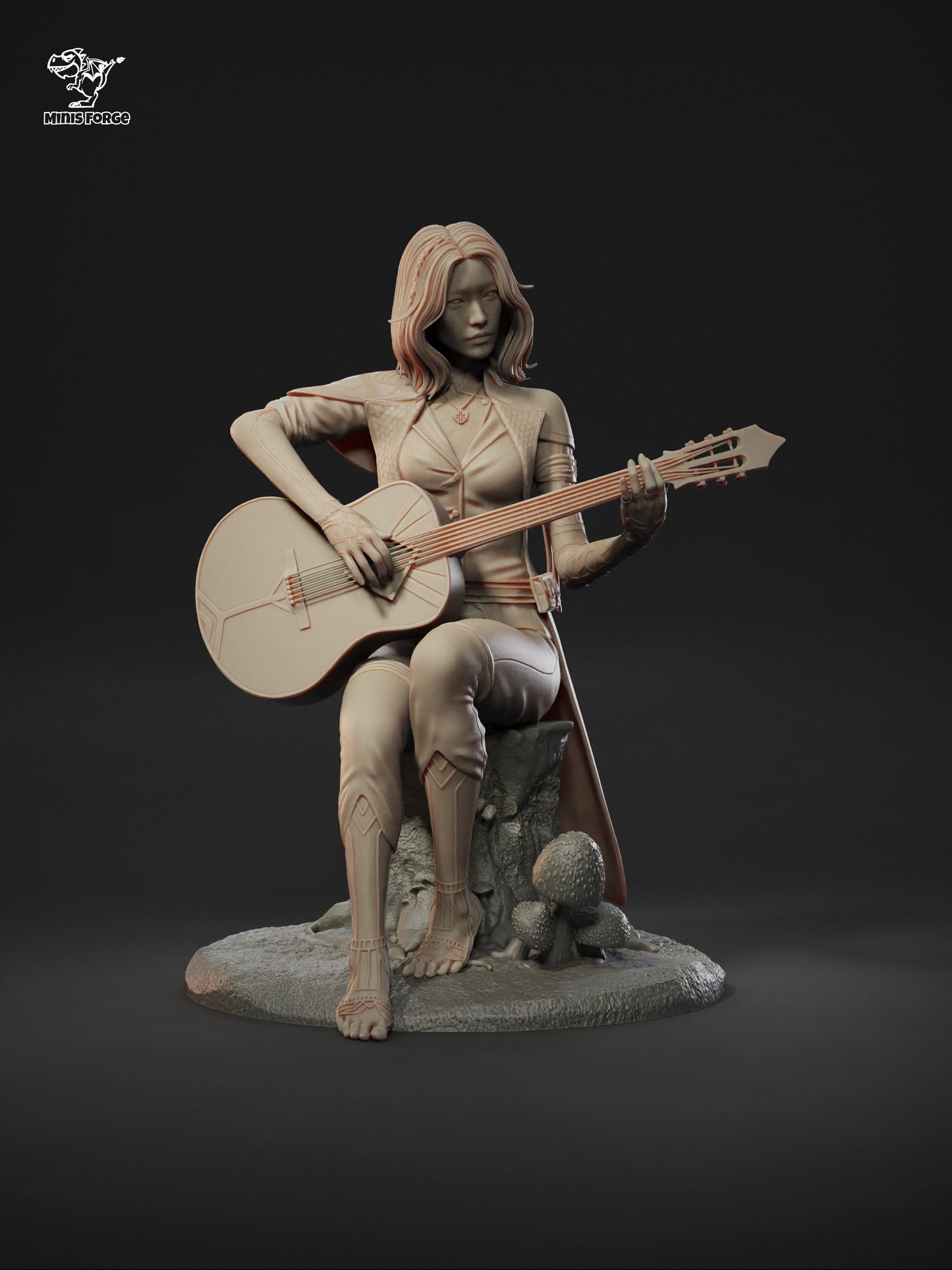 Lune 'Clair Obscur: Expedition 33' Collectible Figure | 3D Printed Statue, Painted or Unpainted