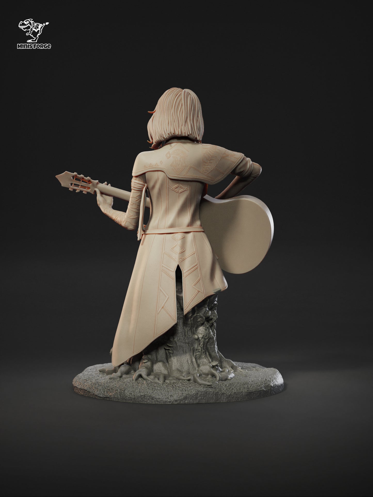 Lune 'Clair Obscur: Expedition 33' Collectible Figure | 3D Printed Statue, Painted or Unpainted