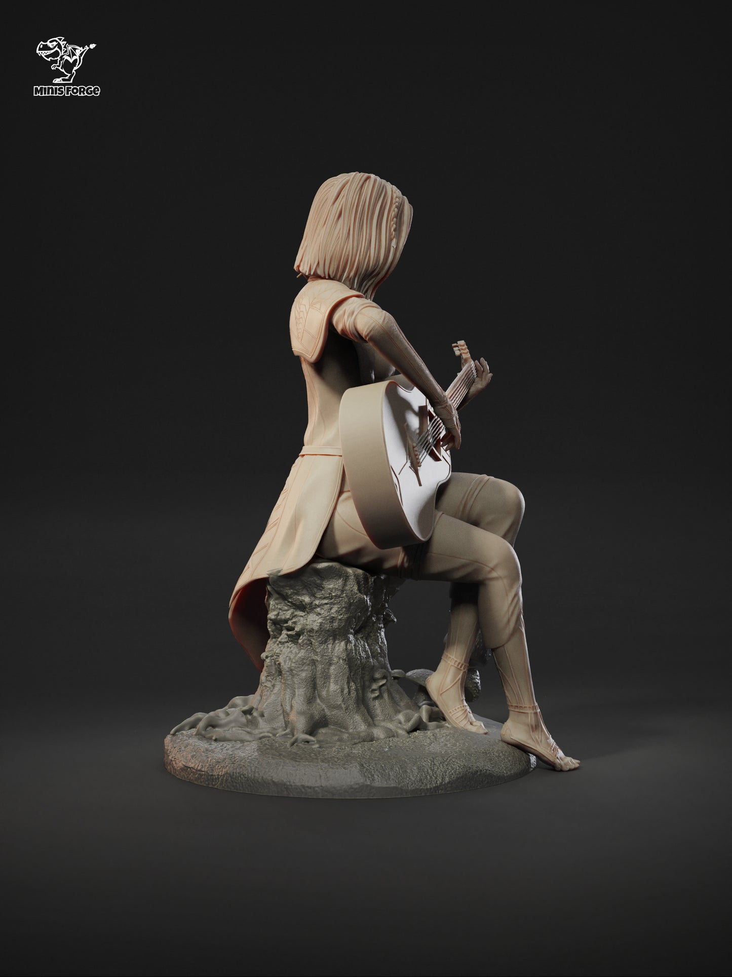 Lune 'Clair Obscur: Expedition 33' Collectible Figure | 3D Printed Statue, Painted or Unpainted