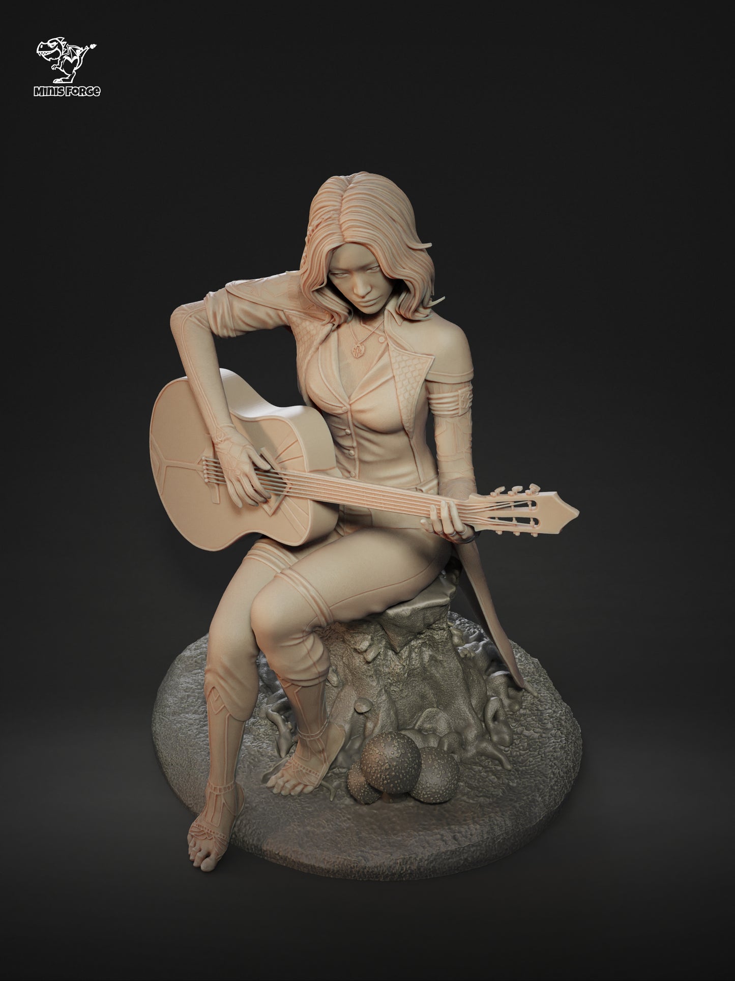Lune 'Clair Obscur: Expedition 33' Collectible Figure | 3D Printed Statue, Painted or Unpainted