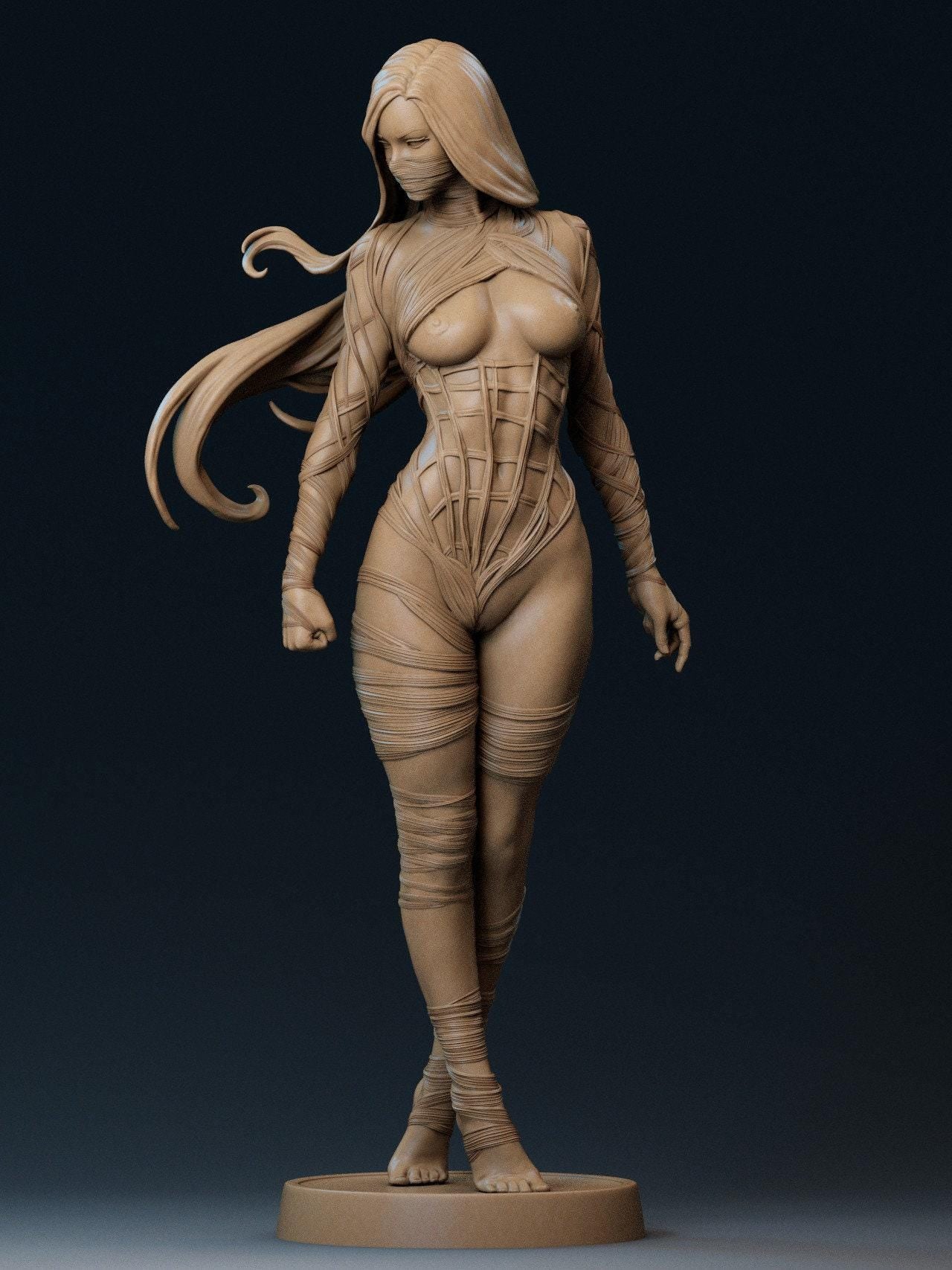 Dynamic Silk 3D Printed Collectible Statue - Marvel Spider-Verse Figure - Mature Collector's Art