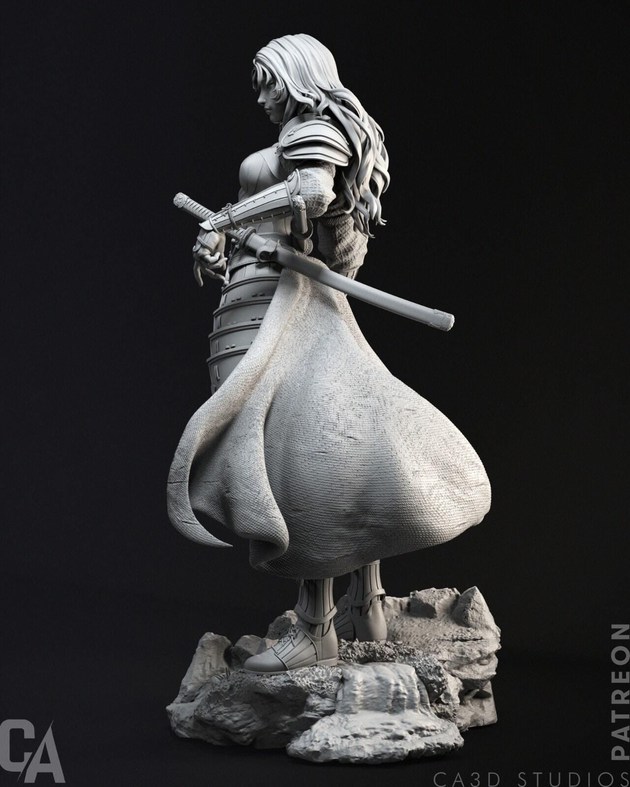 Unleash the Warrior: Exquisite Samurai Wonder Woman Statue – Premium DC Comics Collectible Figure